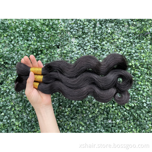 12A Double Drawn Raw Virgin Cuticle Aligned Human Brading Hair Weaves Bundles,Bone Straight Align Virgin Hair Extension Vendors